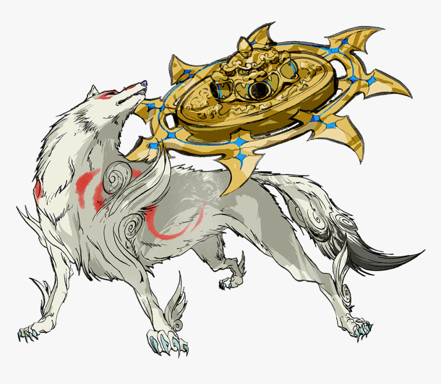 Transparent Amaterasu Png - Amaterasu Okami Art, Png Download, Free Download