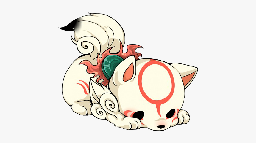 Okami Amaterasu Chibi, HD Png Download, Free Download