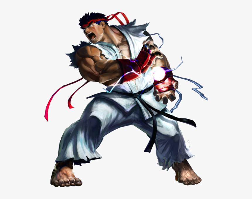 Street Fighter Clipart Transparent - Ryu Street Fighter Png, Png Download, Free Download
