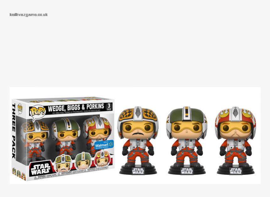 Star Wars X Wing Png -x Wing Pilots 3 Pack - Star Wars 9 Funko Pops, Transparent Png, Free Download