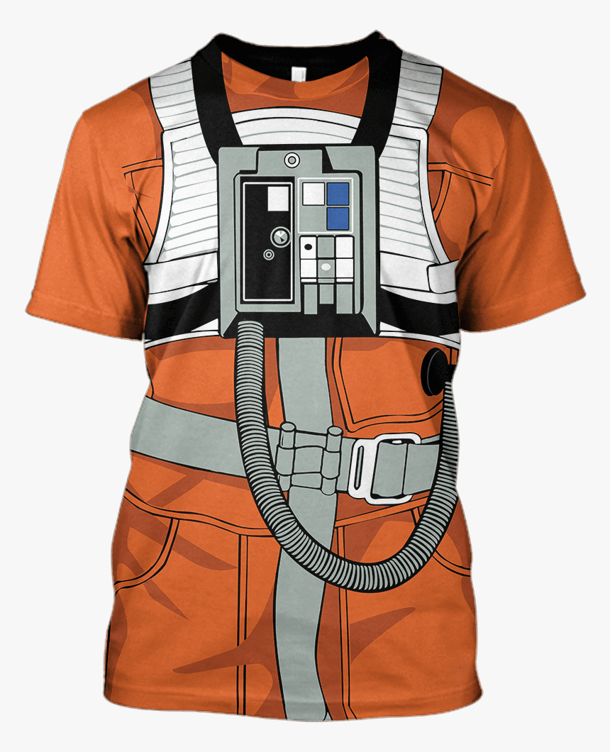 Gearhuman 3d Sw X Wing Pilot Custom T Shirt - X Wing Pilot Jacket, HD Png Download, Free Download