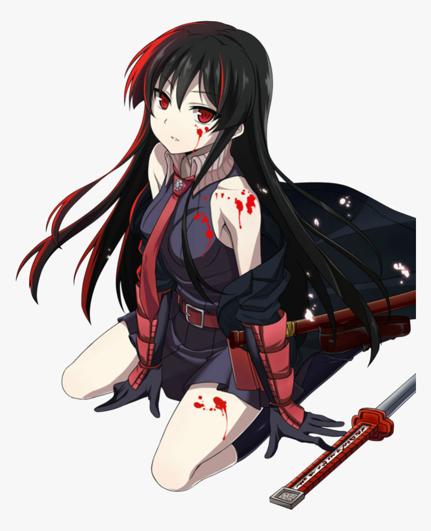 Download Akame Png - Akame Ga Kill Akame Png, Transparent Png, Free Download