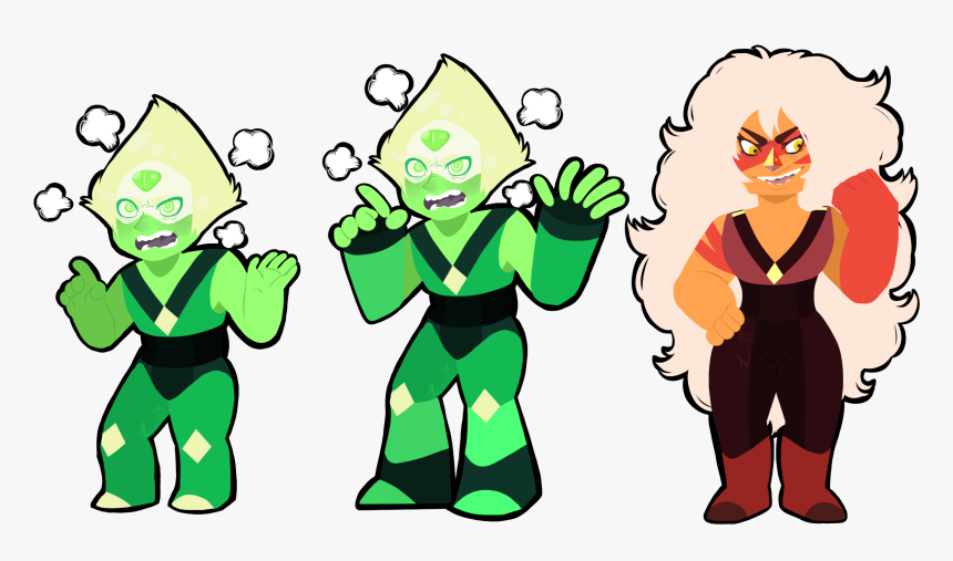 Steven Universe Peridot &amp - Steven Universe Chibi Jasper, HD Png Download, Free Download