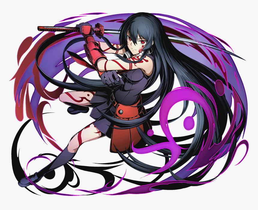 Ryuko Vs Akame , Png Download - Akame Ga Kill Divine Gate, Transparent Png, Free Download