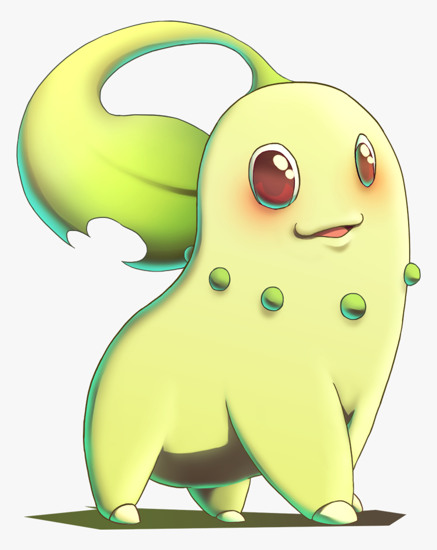 Pokemon Chikorita - Cartoon, HD Png Download, Free Download