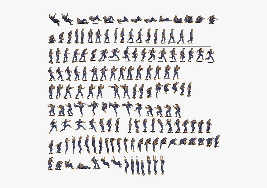 Hero Sprite Sheet, HD Png Download, Free Download