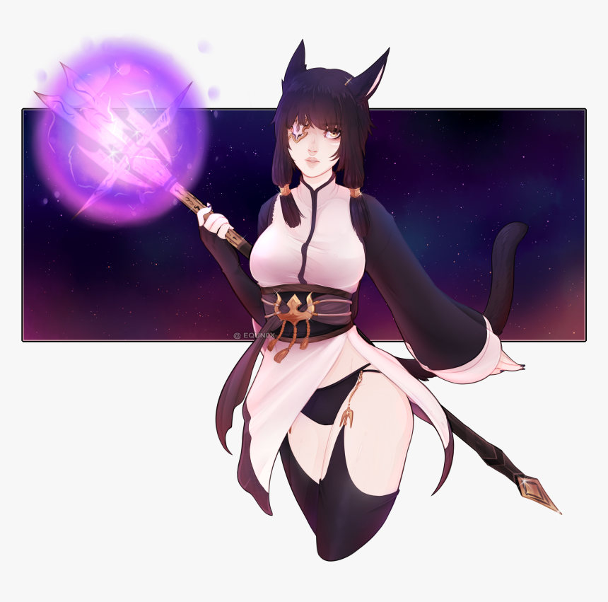 Black Mage Png, Transparent Png, Free Download
