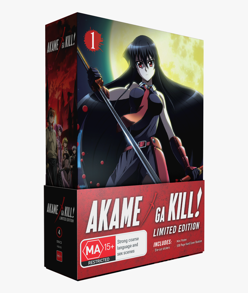 Transparent Akame Ga Kill Png - Akame Ga Kill Limited Edition, Png Download, Free Download