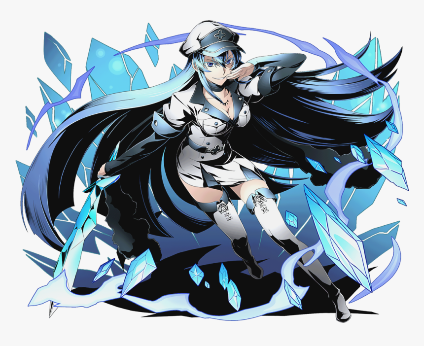 Esdeath Artwork, HD Png Download is free transparent png image. 