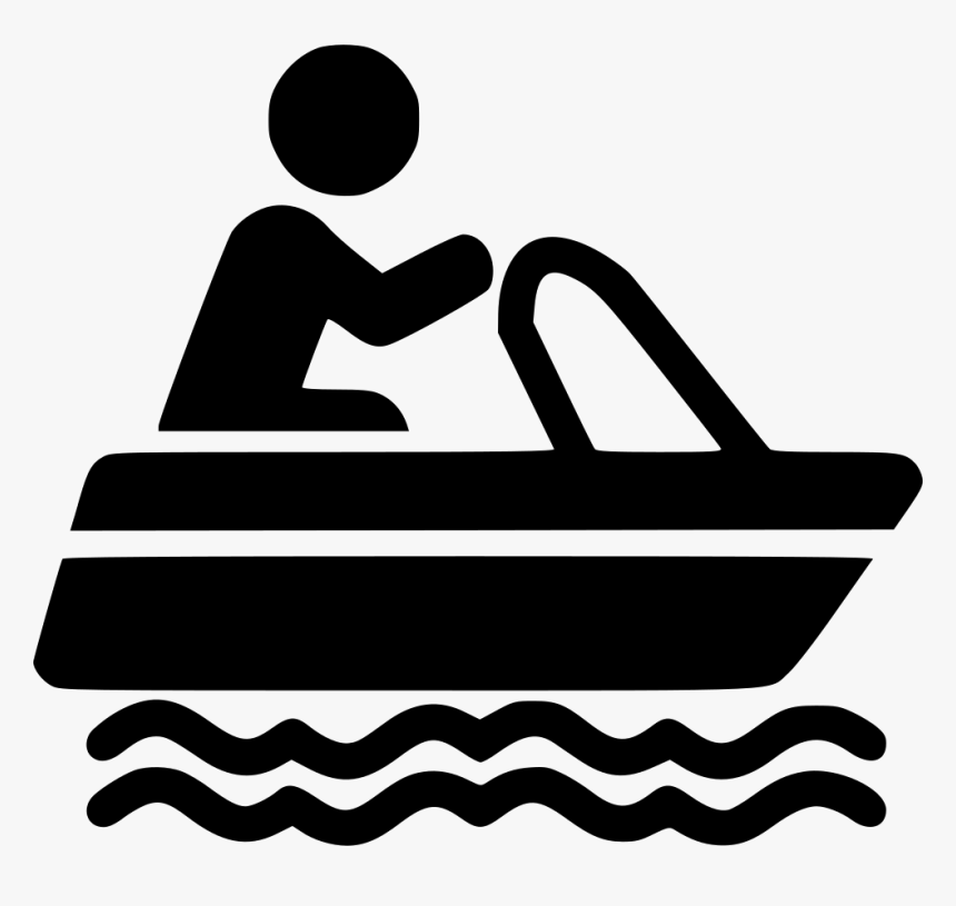 Clip Art,boating,black And - Boating Icon, HD Png Download, Free Download