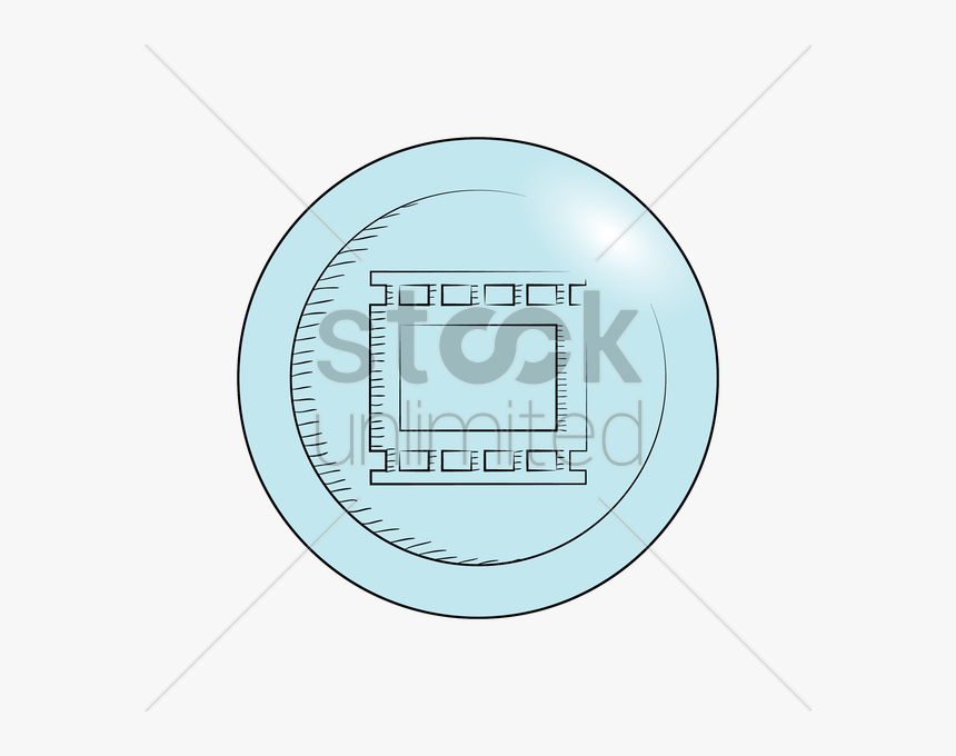 Video Player Icon V矢量图形 - Circle, HD Png Download, Free Download