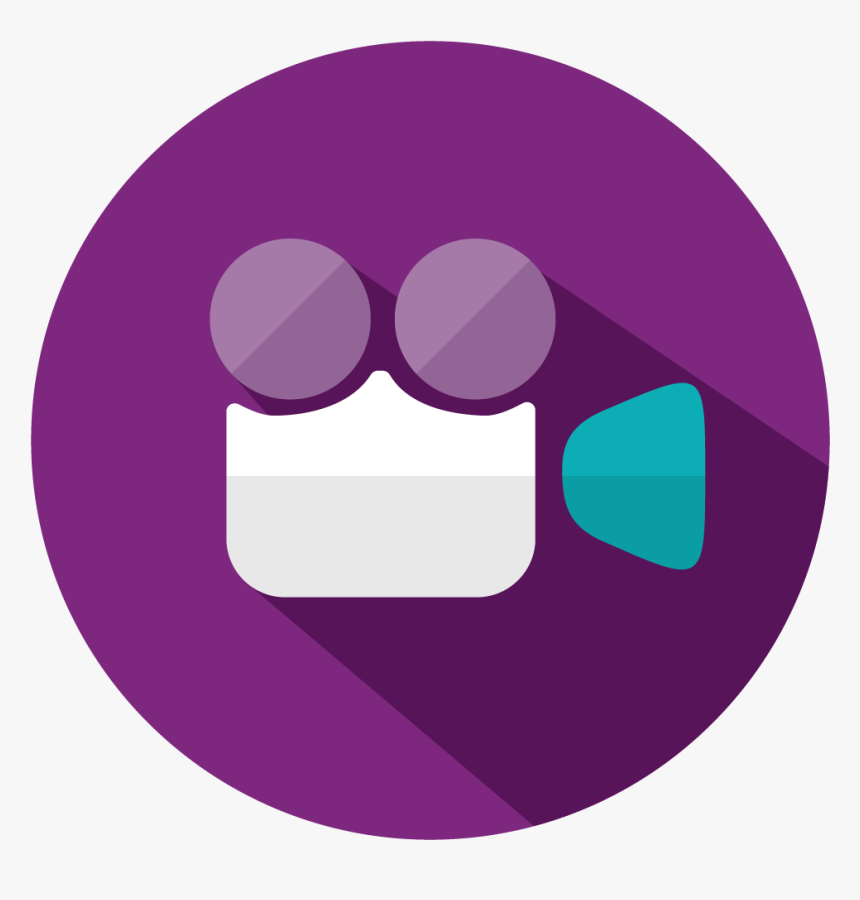 Purple Video Icon Png, Transparent Png, Free Download