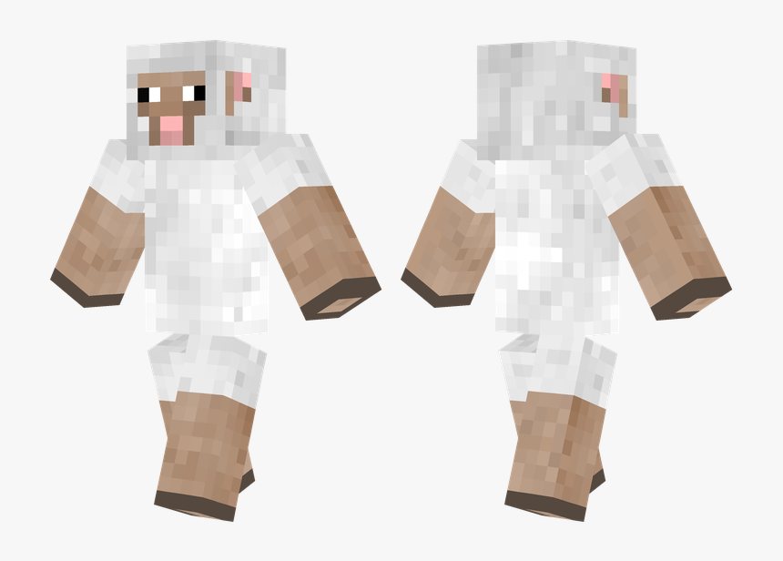 Minecraft Pe Sheep Skin, HD Png Download, Free Download