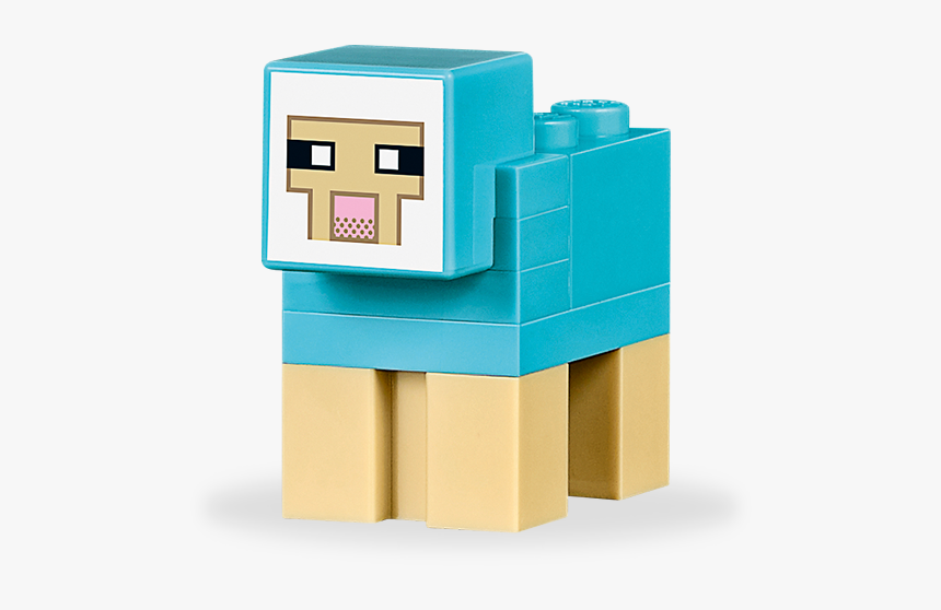 Lego Minecraft Dyed Sheep, HD Png Download, Free Download