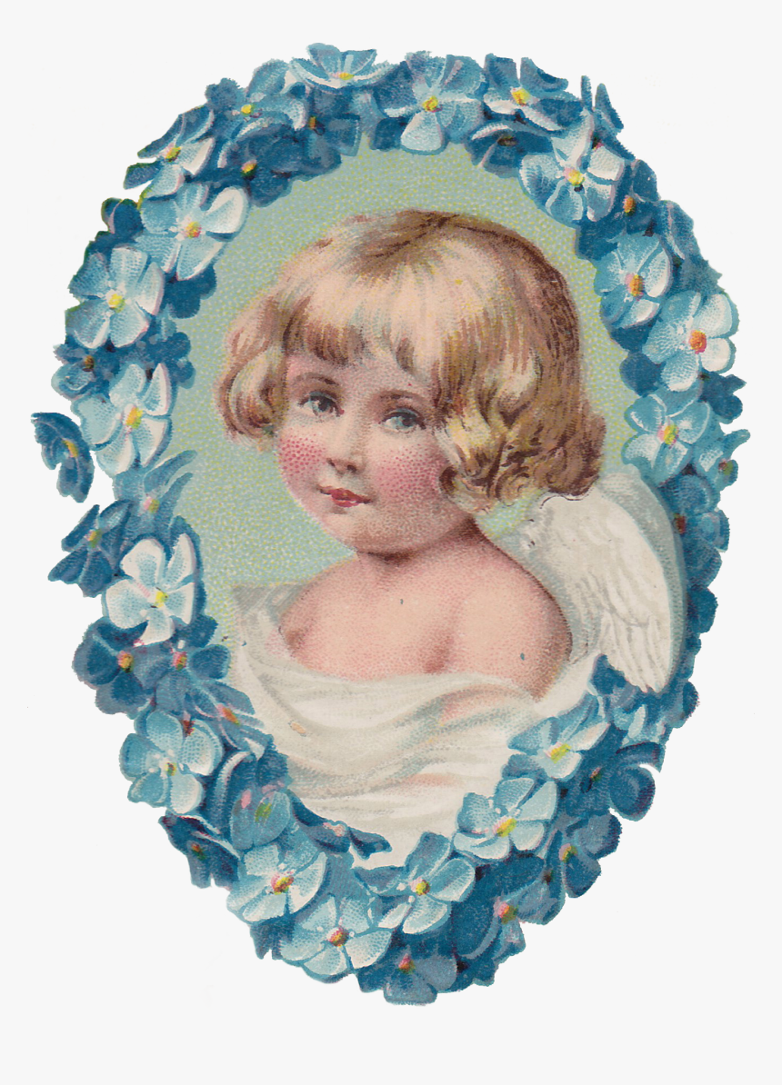 Wingsofwhimsy - Transparent Cherub Blue, HD Png Download, Free Download