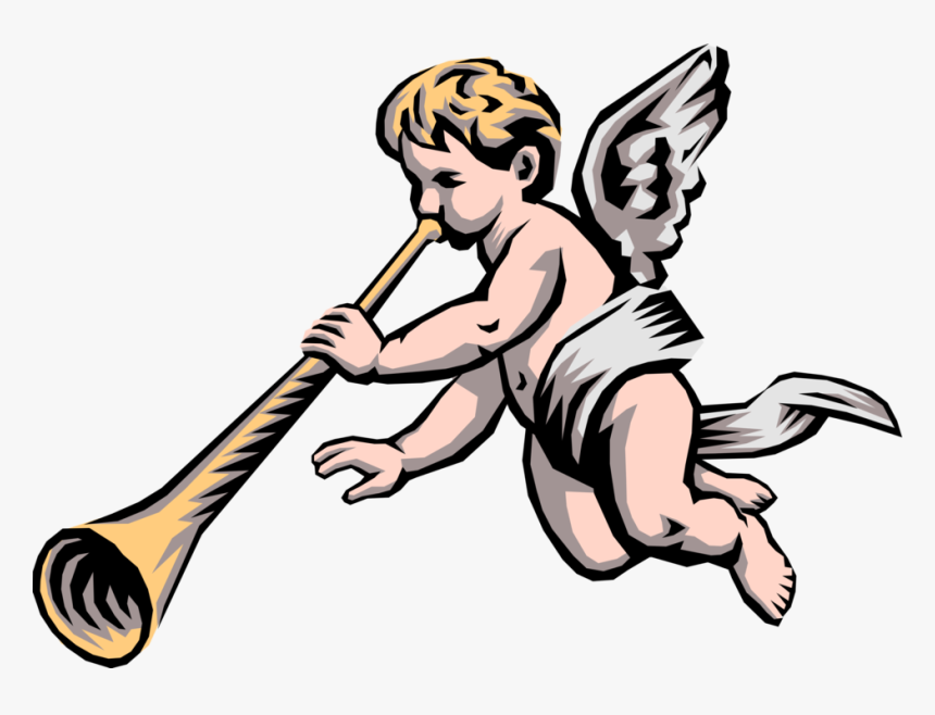 Vector Illustration Of Angelic Spiritual Cherub Angel - Business Angels Definition, HD Png Download, Free Download