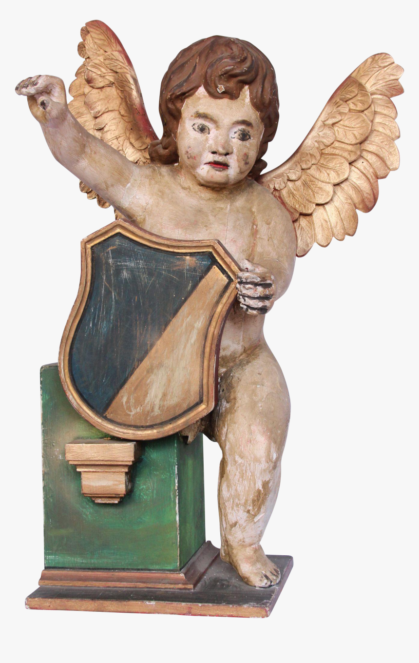 Cupid Statue Png Transparent - Putti Of Baroque, Png Download, Free Download