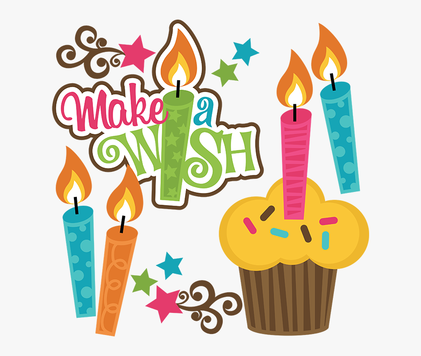 Make A Wish Happy Birthday Png, Transparent Png, Free Download