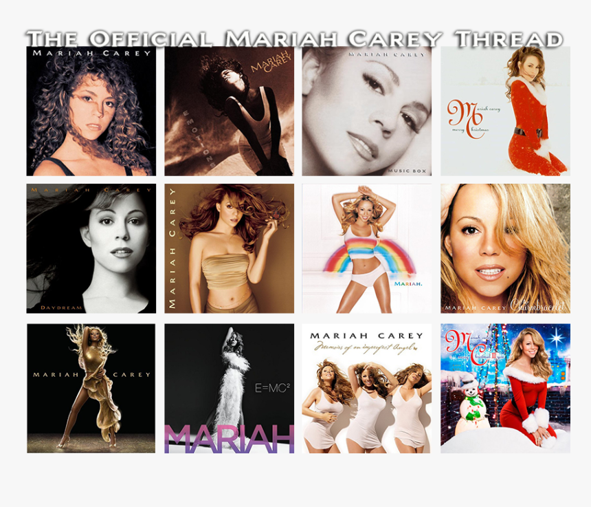 Music Box / Emotions / Mariah Carey , Png Download - Collage Mariah Carey Albums, Transparent Png, Free Download