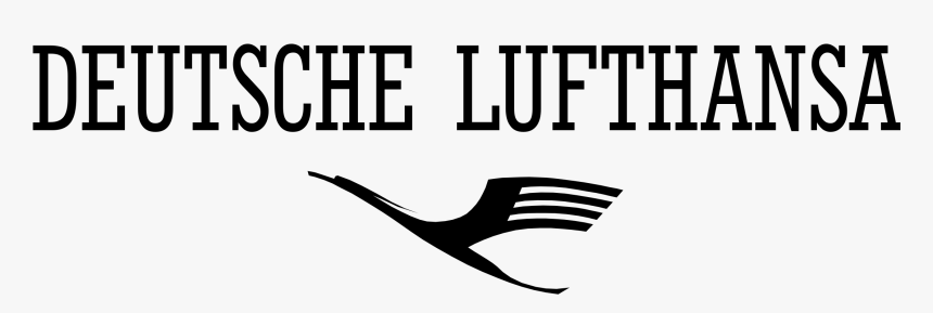 Deutsche Lufthansa Logo Black And White, HD Png Download, Free Download