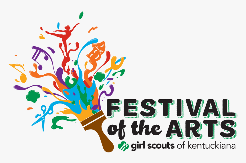 Festival Of The Arts Logo - Girl Scouts Of Kentuckiana Festival Of The Arts, HD Png Download, Free Download