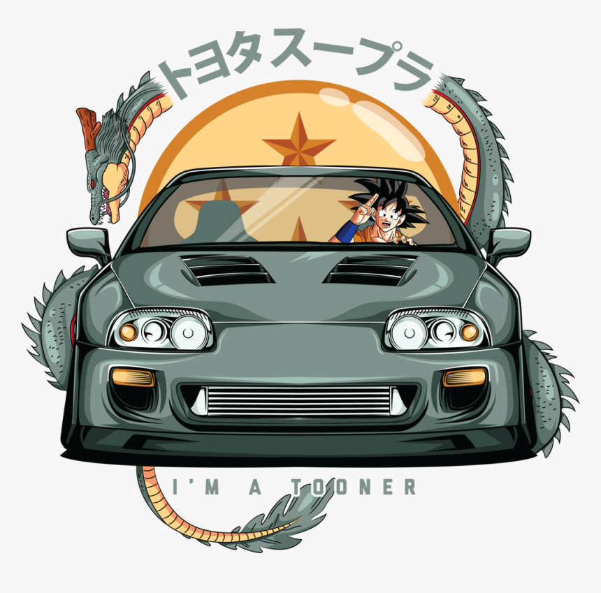 Goku Tee1 Final - Goku Jdm Car Logo, HD Png Download, Free Download