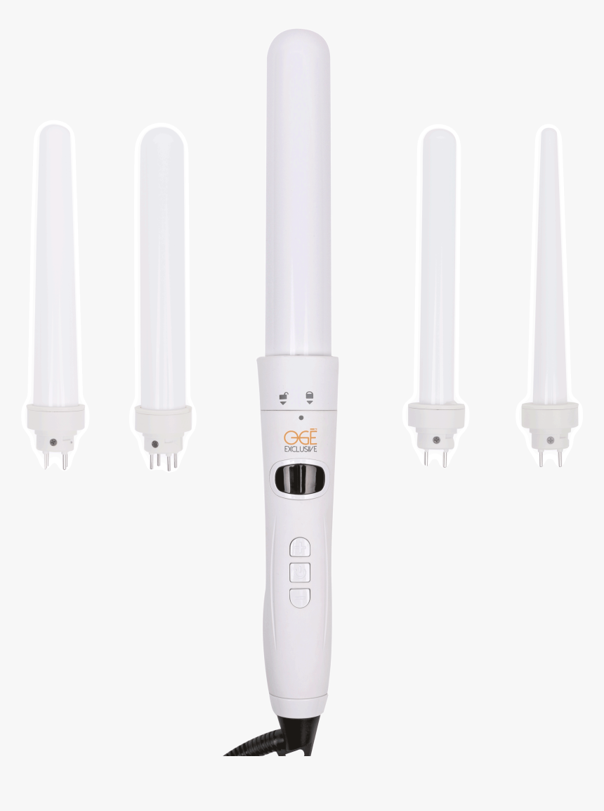 5 In 1 Curler White Edition - Compact Fluorescent Lamp, HD Png Download, Free Download