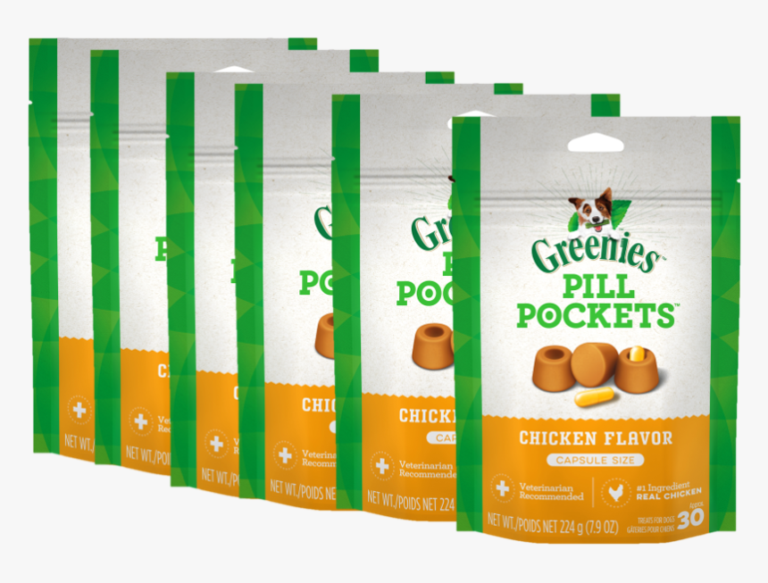 Greenies Pill Pockets, Chicken Flavor Treats For Dogs, - Greenies Pill Pocket For Dog, HD Png Download, Free Download