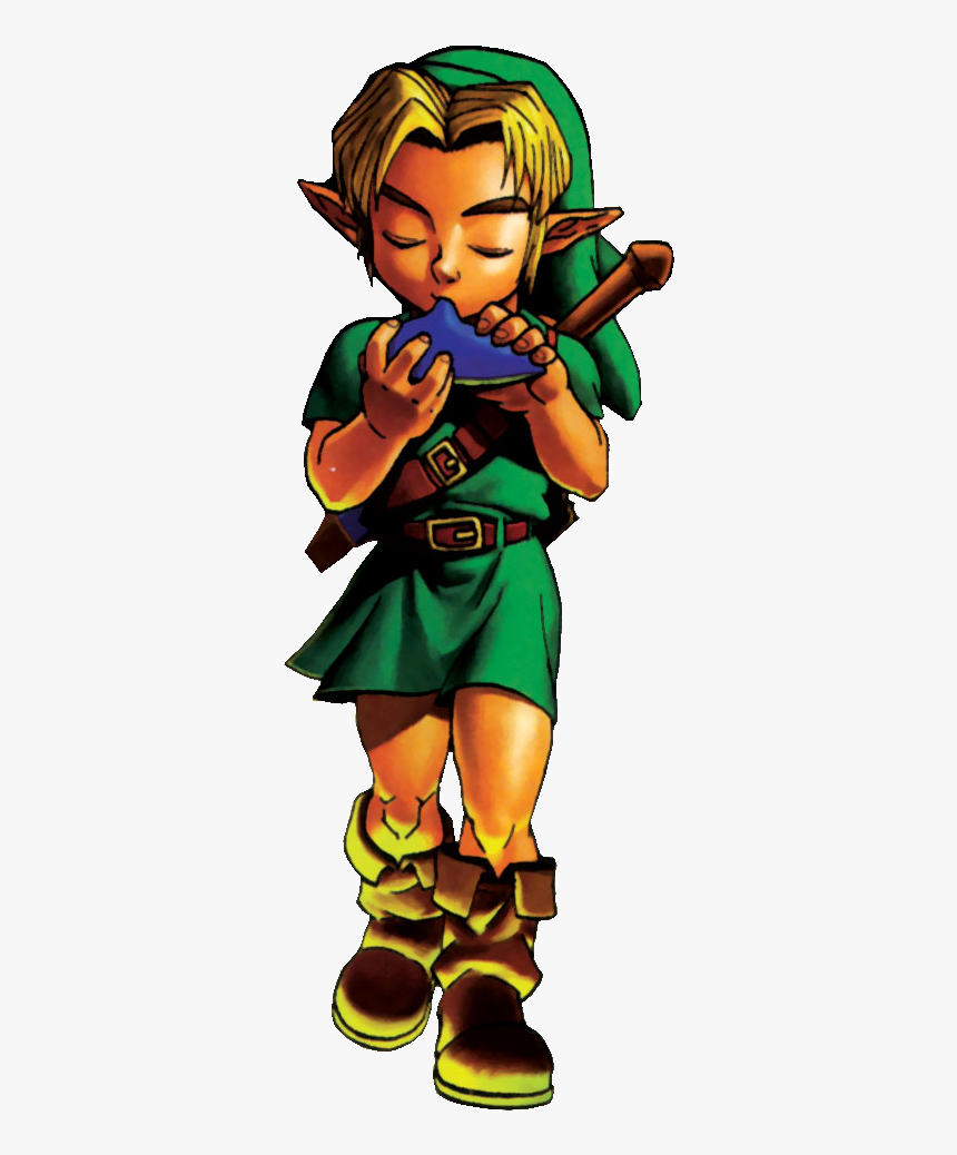 Link Ocarina Of Time Png - Transparent Legend Of Zelda Gif, Png Download, Free Download