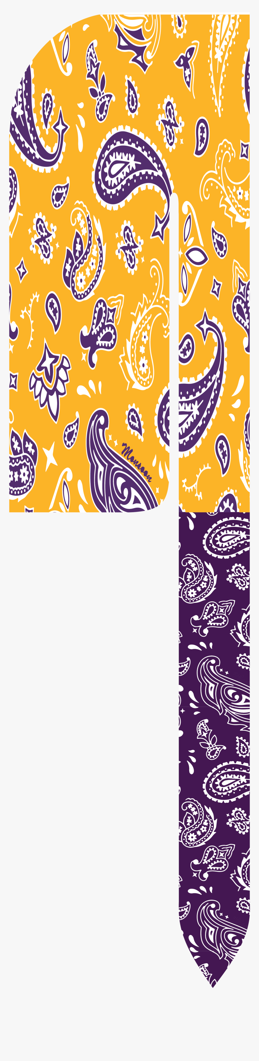 Lake Show Paisley Silky Durag - Illustration, HD Png Download, Free Download