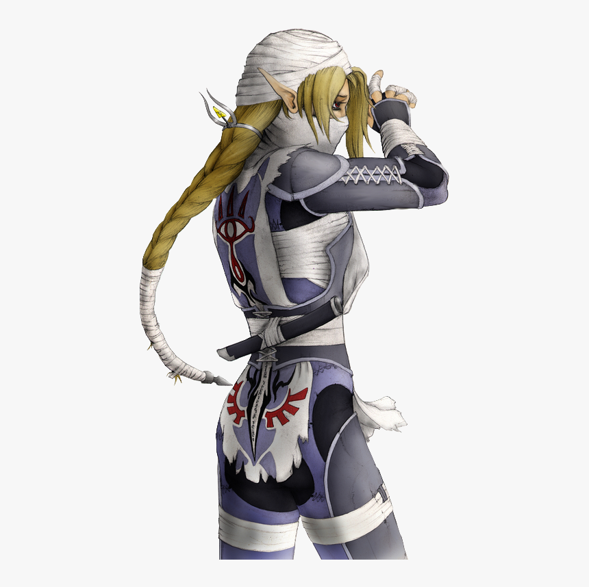 Zelda Ocarina Of Time Female Characters - Legend Of Zelda Sheik Female, HD Png Download, Free Download