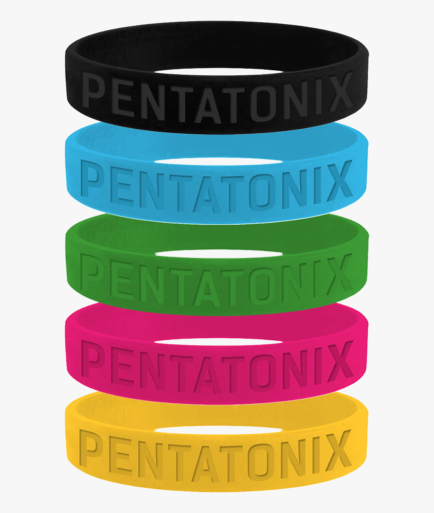 Pentatonix Wristband , Png Download - Bangle, Transparent Png, Free Download