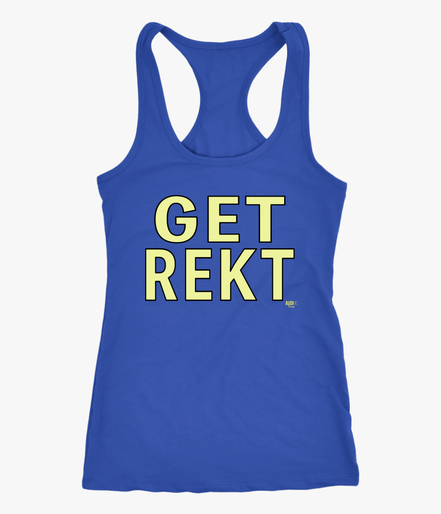 Get Rekt Ladies Racerback Tank Top - Active Tank, HD Png Download, Free Download