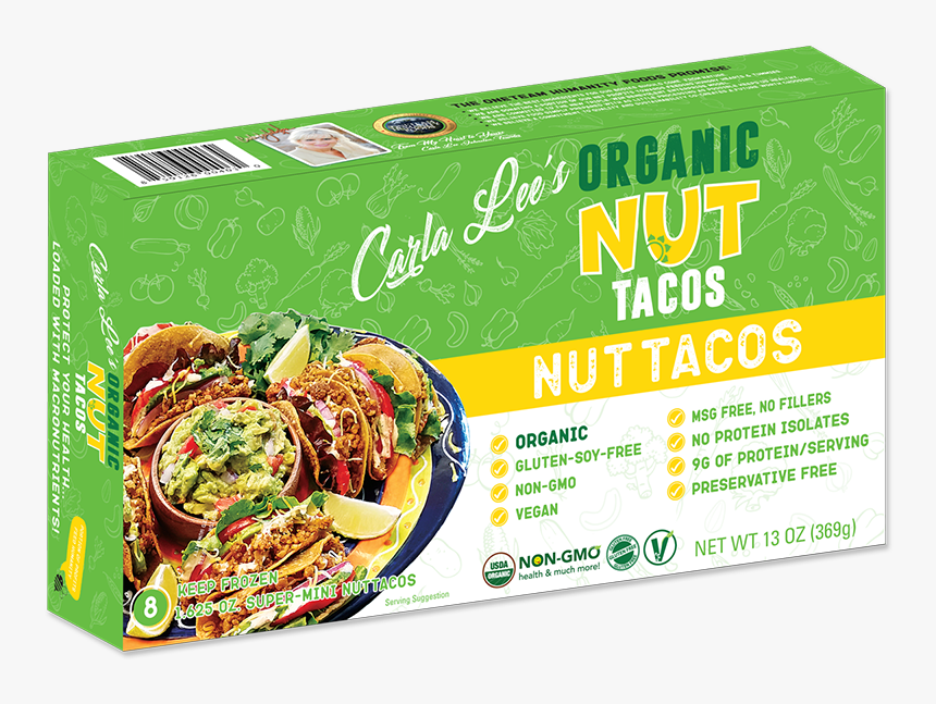 Carla Lee's Nut Tacos, HD Png Download, Free Download