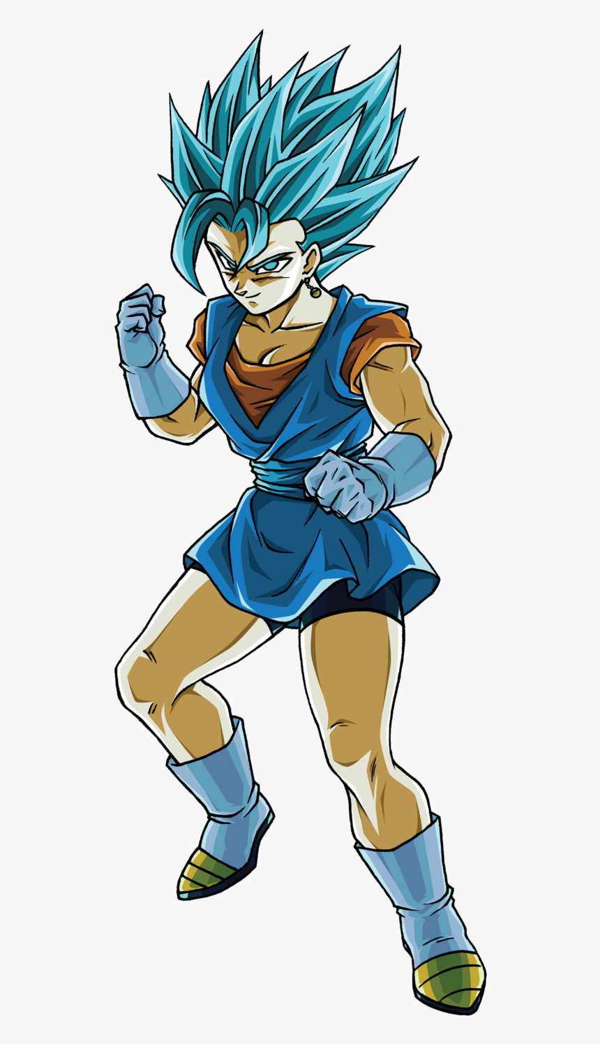 View Fullsize Vegito Image - Vegito Girl, HD Png Download, Free Download