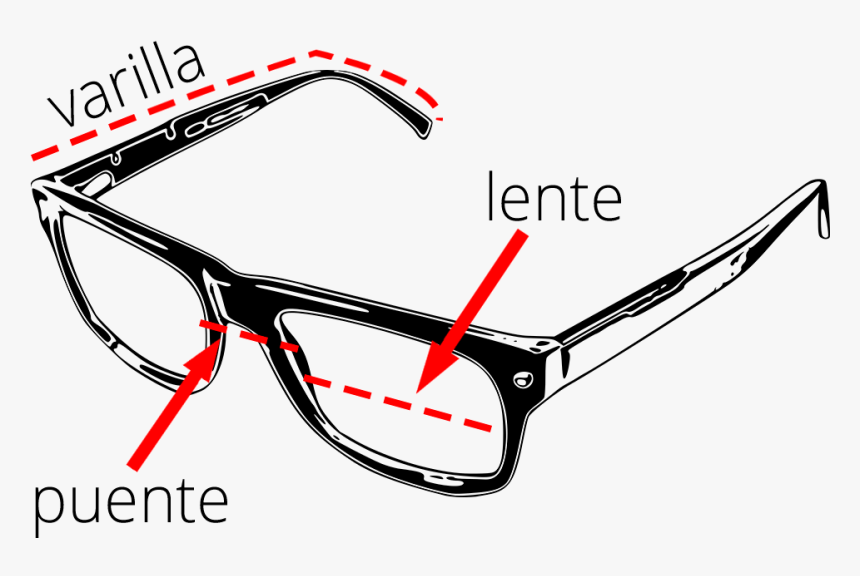 Medidas Gafas - Vektor Kacamata Png, Transparent Png, Free Download