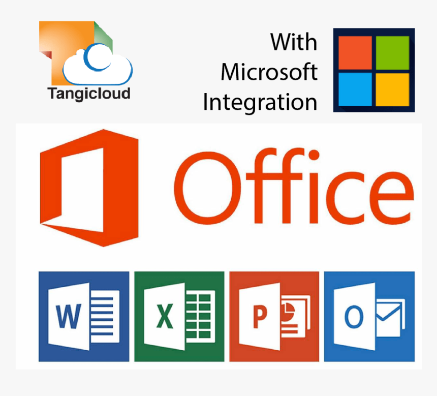 Logos Of Microsoft Office Products - Logo Of Microsoft Office, HD Png Download, Free Download