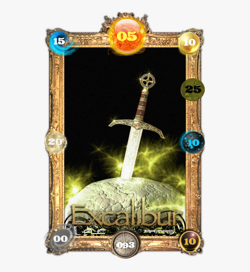 Fantasy Sword In Rock, HD Png Download, Free Download