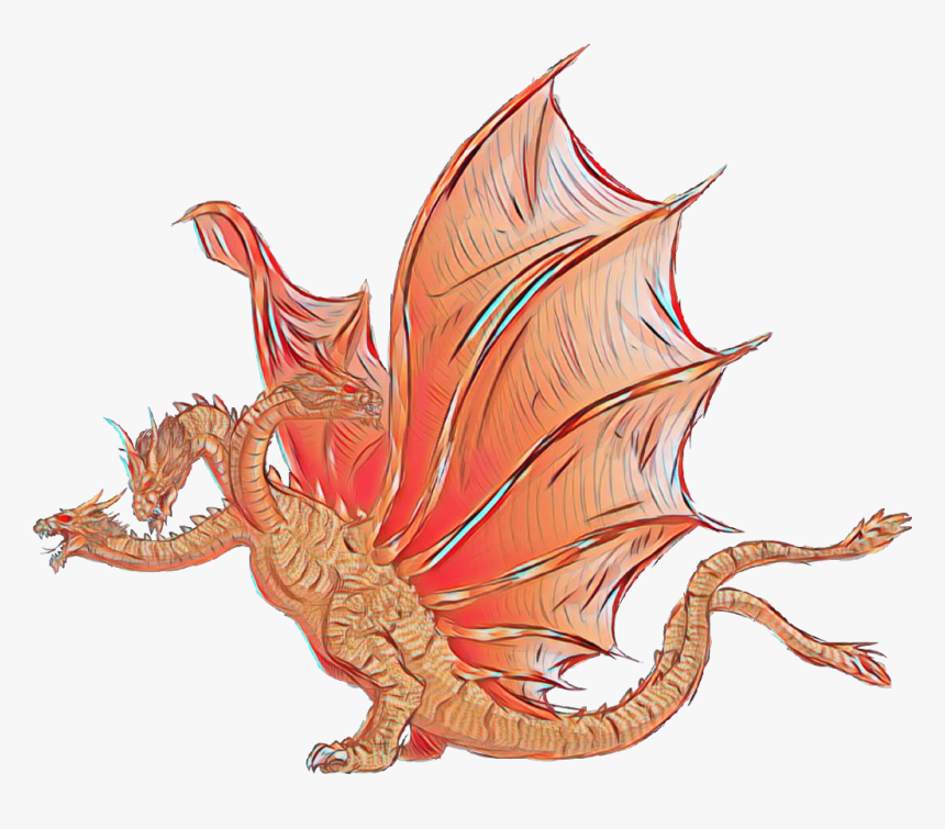 #king Ghidorah - King Ghidorah Clipart, HD Png Download, Free Download