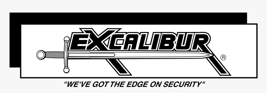 Excalibur Logo Png Transparent - Line Art, Png Download, Free Download