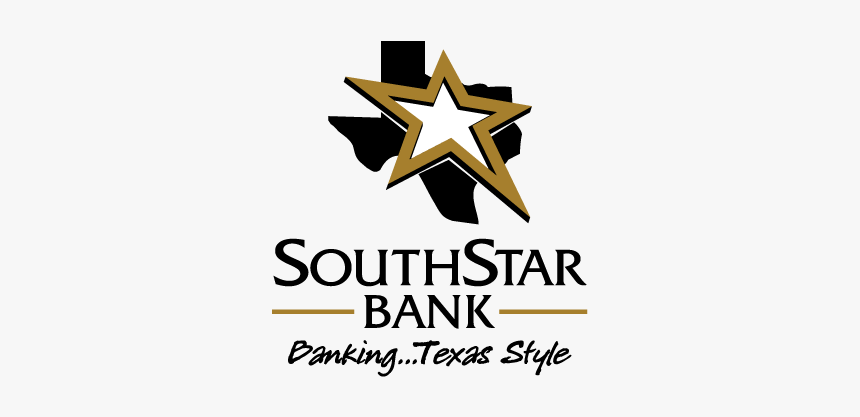 Southstar Bank Logo, Texas With Star Overlay Icon - Star, HD Png Download, Free Download