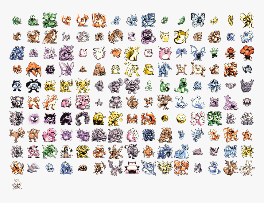 Pokemon Green Sprites, HD Png Download, Free Download