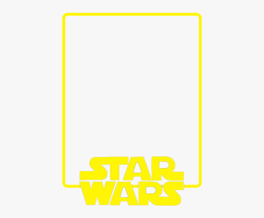 Star Wars Logo Frame, HD Png Download, Free Download