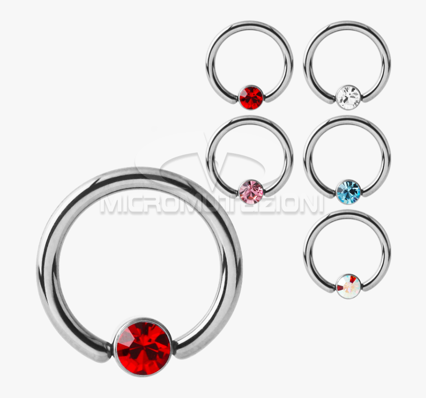 Titanium Ring For Highline - Piercing Smiley Acciaio Chirurgico0, HD Png Download, Free Download