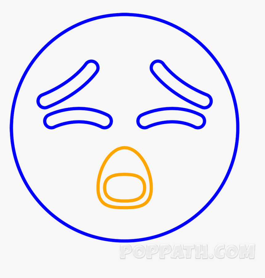 Draw An Egg Like Oval, And Then A Small Horizontal - Circle, HD Png Download, Free Download