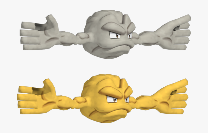Download Zip Archive - Geodude 3d Png, Transparent Png, Free Download
