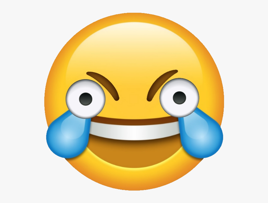 Laughing Crying Emoji, HD Png Download - kindpng.