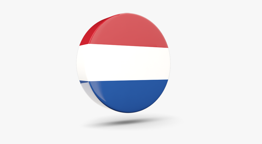 Glossy Round Icon 3d - Netherlands Flag Round Png, Transparent Png, Free Download