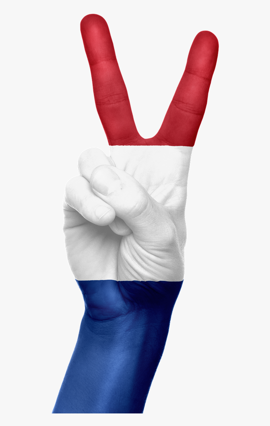 Netherlands Flag Hand, HD Png Download, Free Download