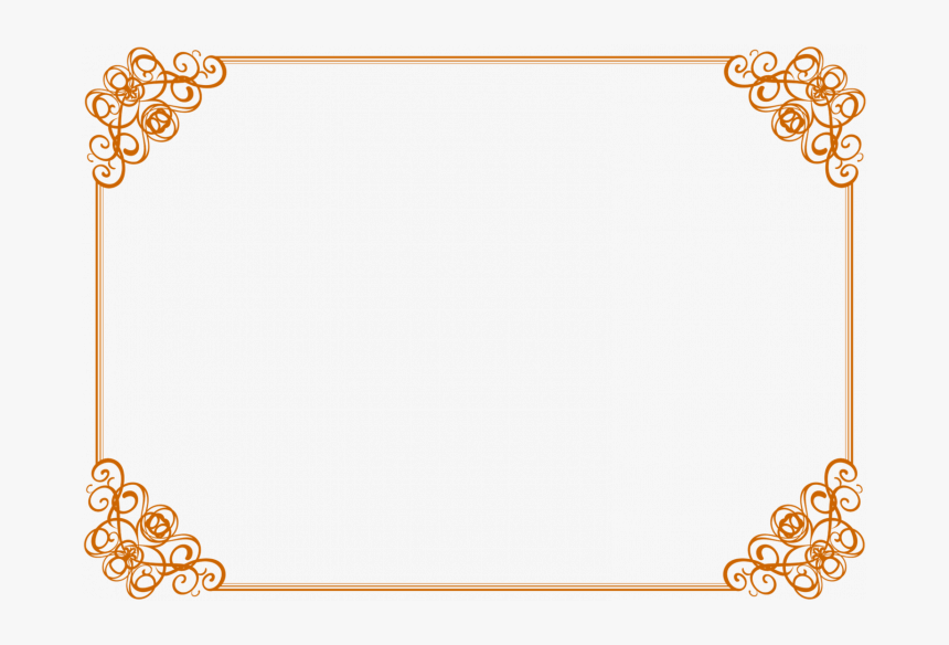 Borders For Certificate Template, HD Png Download, Free Download